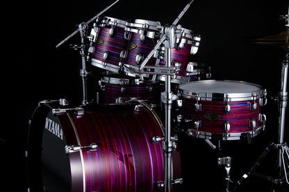 TAMA Starclassic Walnut/Birch Lacquer Rack Tom 13" x 10" - Lacquer Phantasm Oyster/Chrome HW