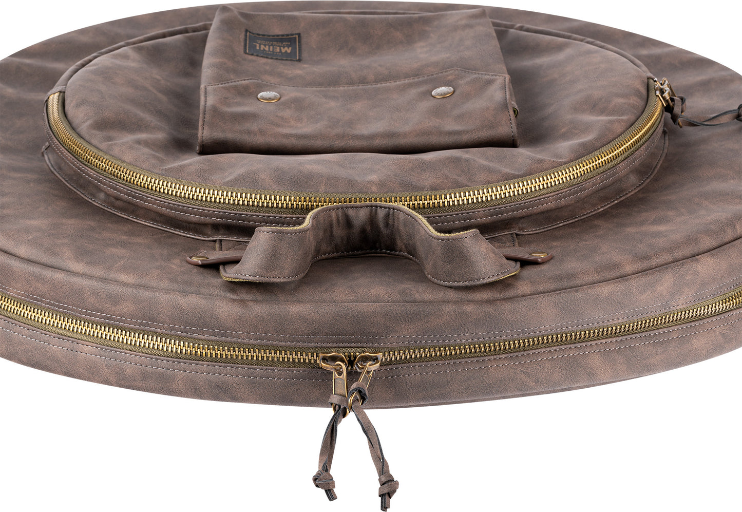 MEINL Cymbals Vintage Hyde Cymbal Bag 22" - Dark Brown