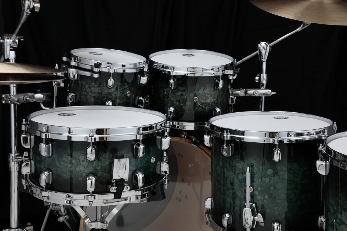 TAMA Starclassic Performer Shell Kit 5 pcs - Molten Steel Blue Burst/Chrome HW