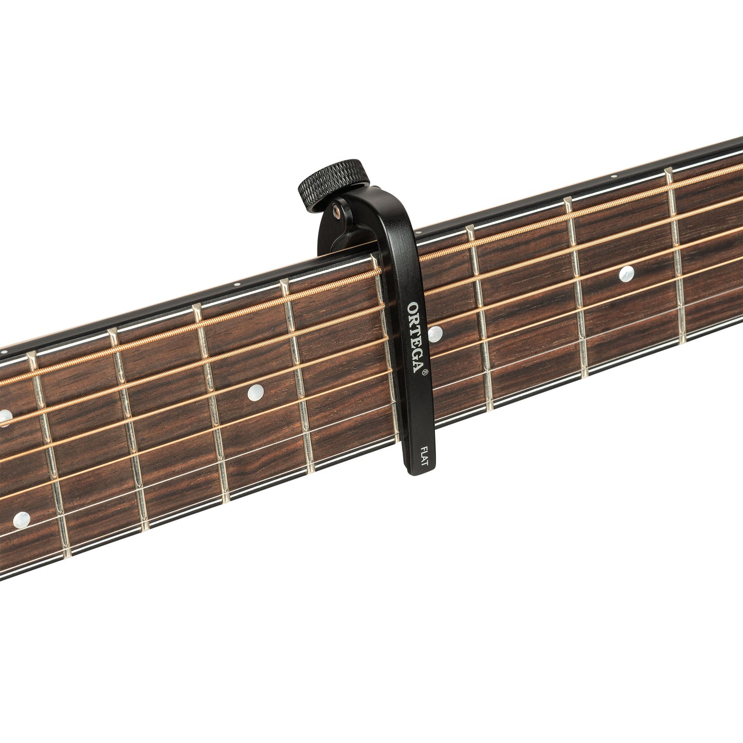 ORTEGA Pro Series Flat Capo - Schwarz