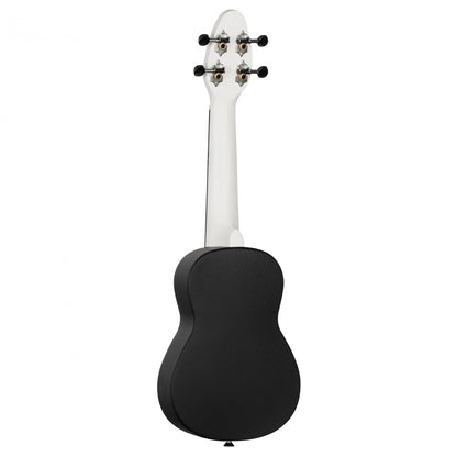 KEIKI K2 Serie Sopran Ukulele Set - Agathis / ABS Silent Clouds