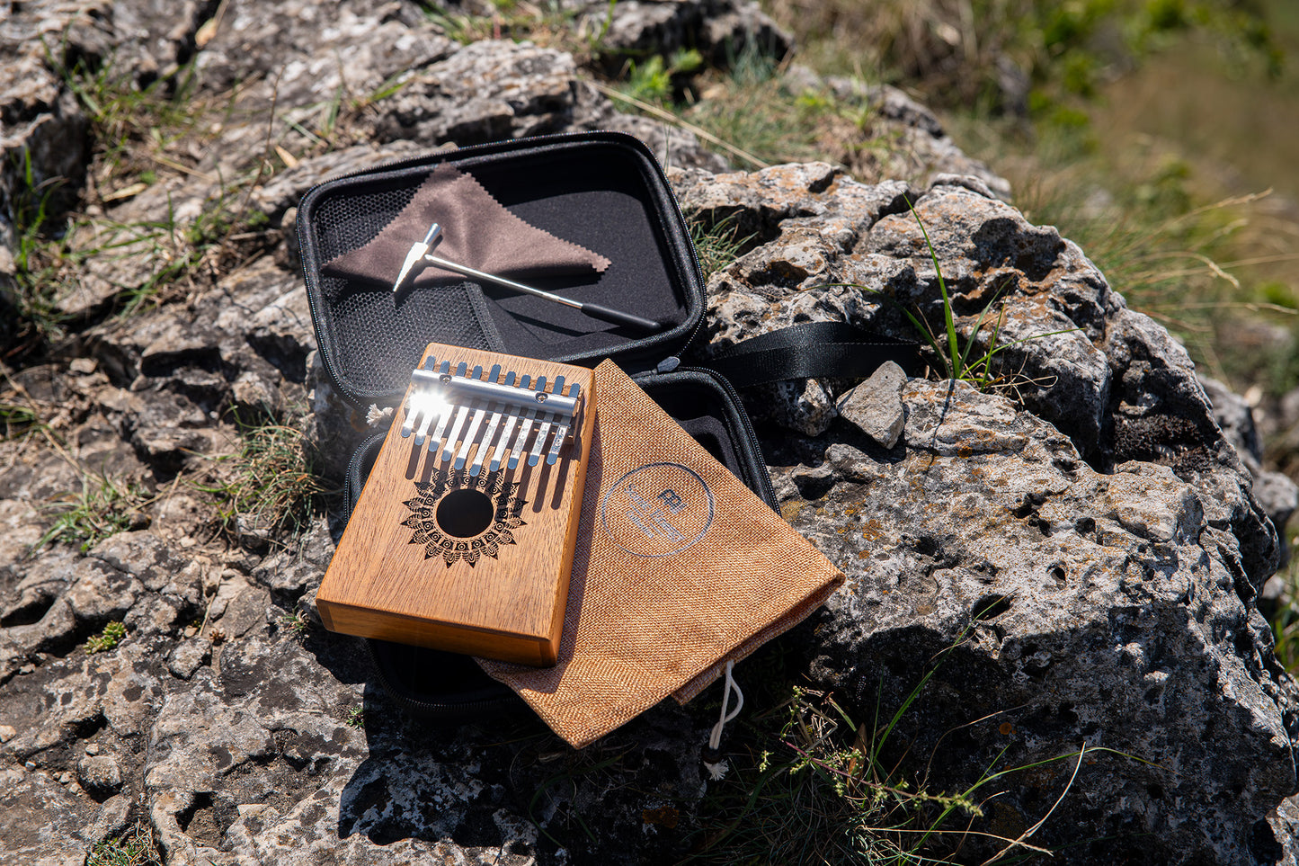 Meinl Sonic Energy Soundhole Kalimba - 10 Töne / Mahagoni