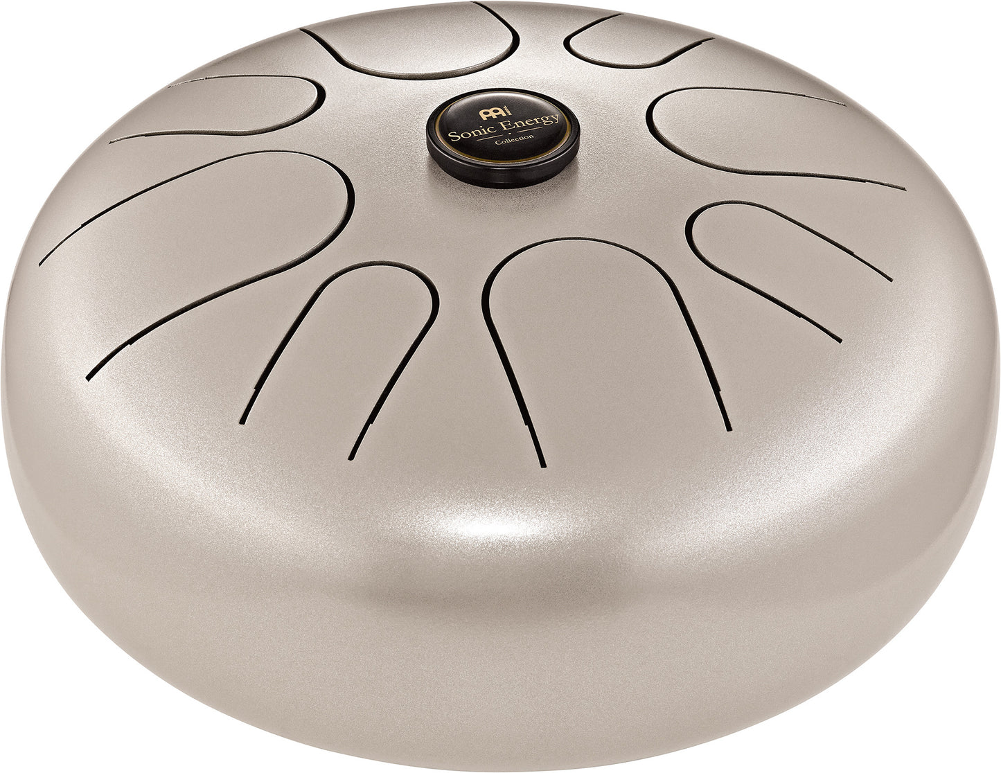 Meinl Sonic Energy Steel Tongue Drum 12" - G Moll/8 Töne/440 Hz - Pearl Grey