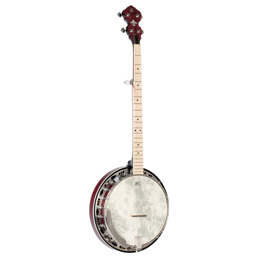 ORTEGA Falcon Serie Banjo 5 String - Maple Fire Red + Bag