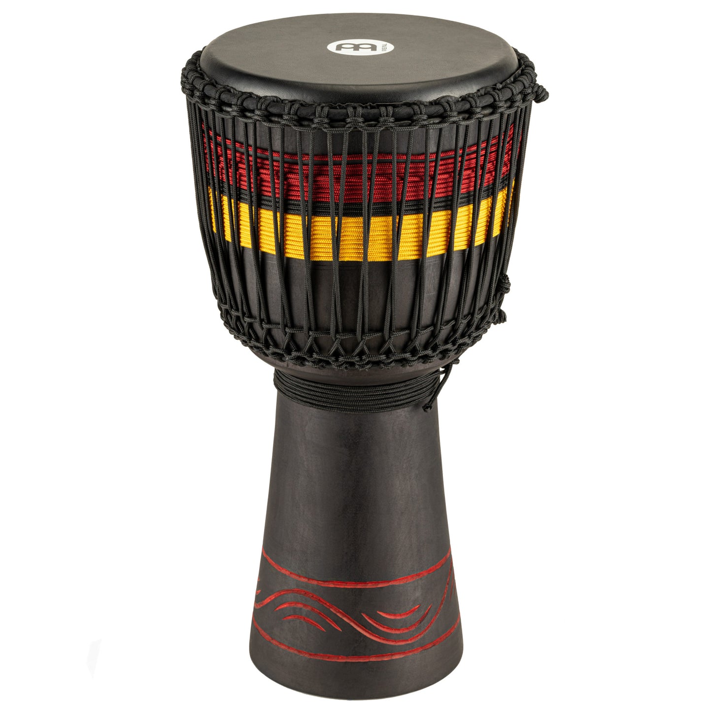 MEINL Percussion Original African Style Rope Tuned Wood Djembe - 12"