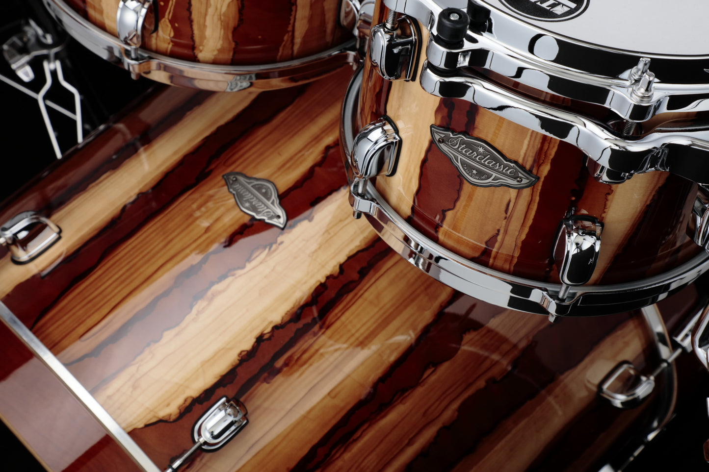 TAMA Starclassic Performer Shell Kit 5 teilig - Caramel Aurora/Chrom HW