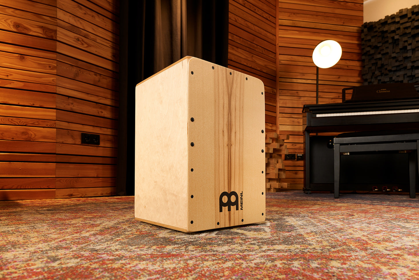 MEINL Percussion Snarecraft Series Snare Cajon 80 - Heart Ash