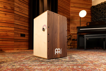 MEINL Percussion Snarecraft Professional Series Cajon 100 - Walnut