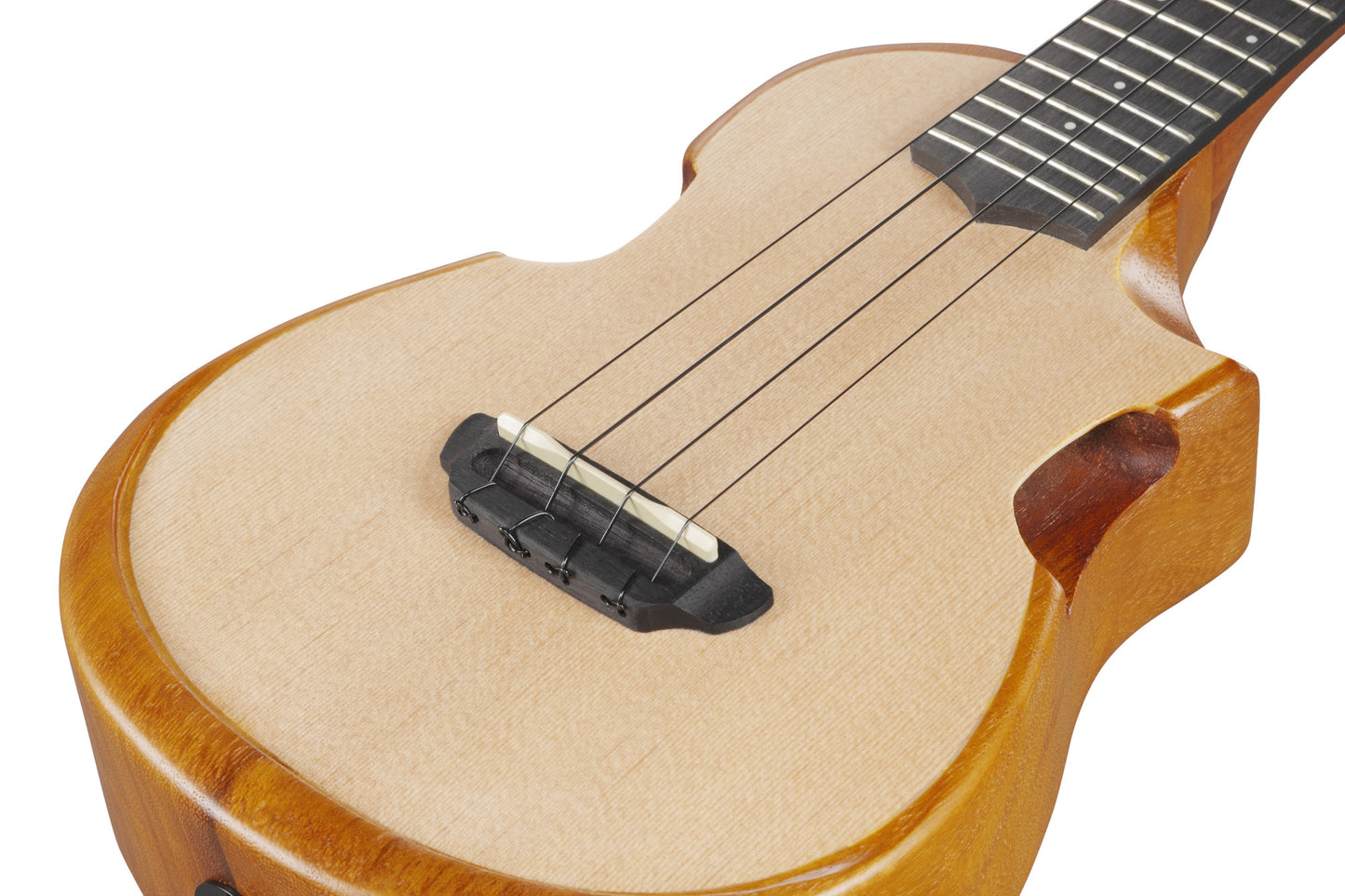 IBANEZ AU Concert Ukulele 4-String - Open Pore Natural + Gig Bag