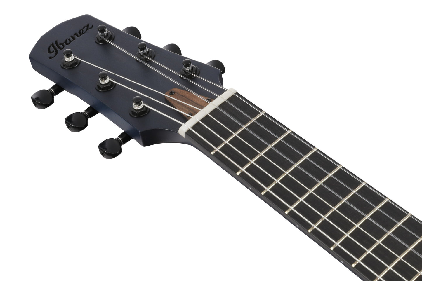 IBANEZ AU Piccolo Gitarre 6-String - Transparent Blue Sunburst Open Pore + Gigbag