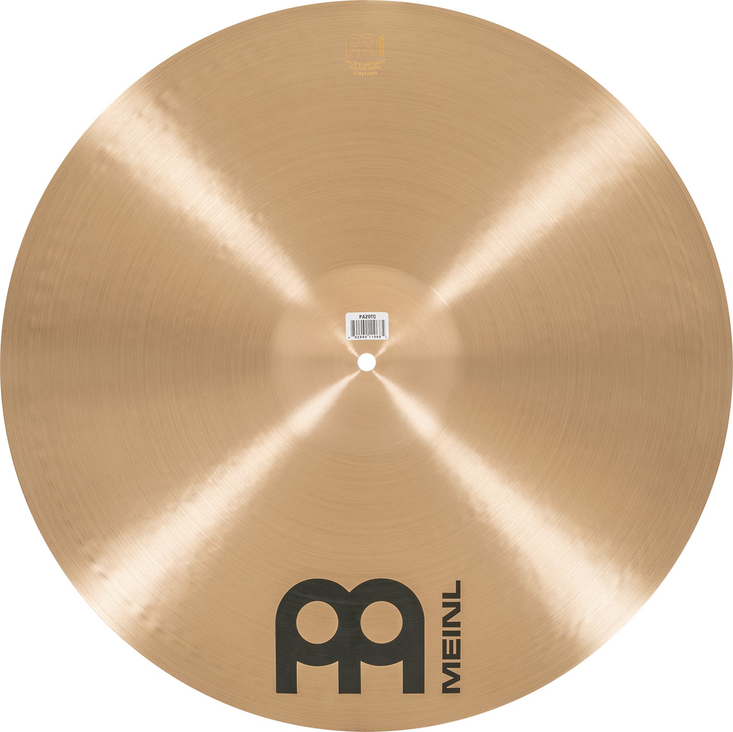 MEINL Cymbals Pure Alloy Thin Crash - 20"