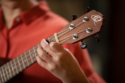 ORTEGA  Bonfire Series Concert Ukulele 4 String - Sapele Natural