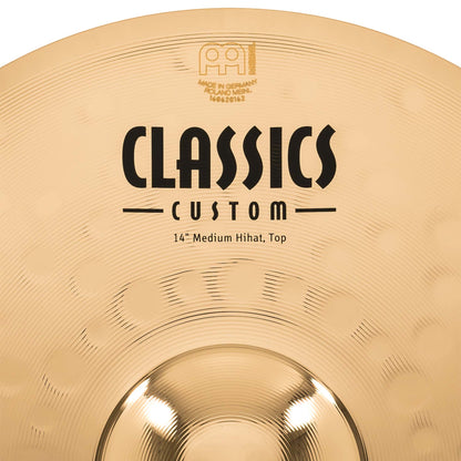 MEINL Cymbals Classics Custom Beckenset Brilliant - 3 teilig