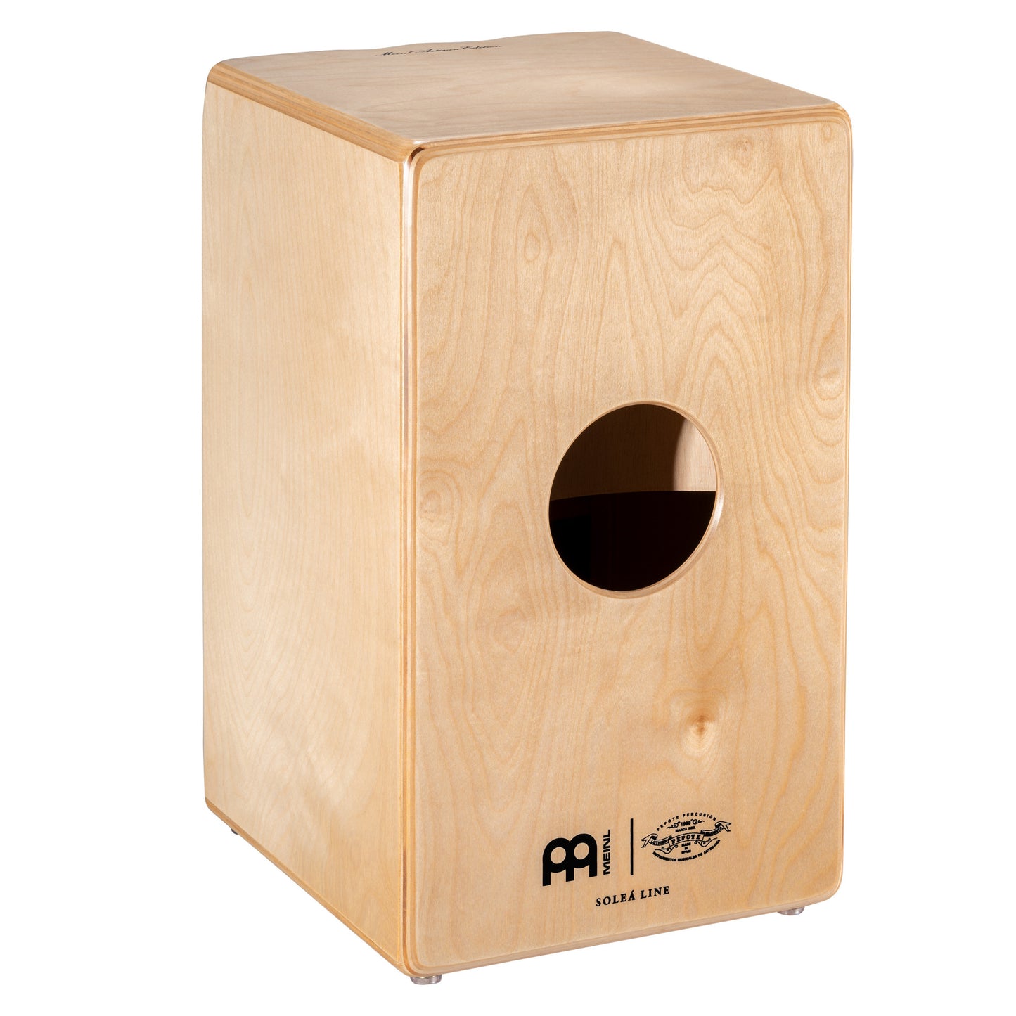 MEINL Percussion Artisan Edition Series String Cajon Soleá Line - Espresso Burst