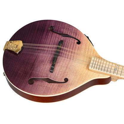ORTEGA Americana Series A-Style Mandoline + Croco Leder Koffer