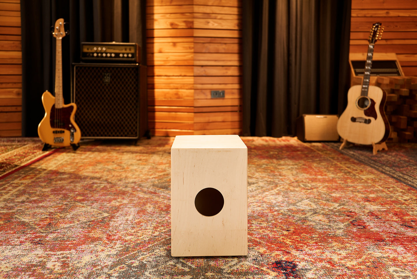 MEINL Percussion Jam Series Snare Cajon 50 - Baltic Birch