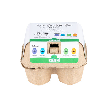 NINO Percussion Egg Shaker Box - 4 teilig