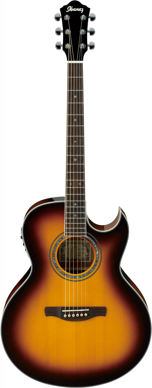 IBANEZ Joe Satriani Signature Acoustic Guitar 6-String - Vintage Burst High Gloss