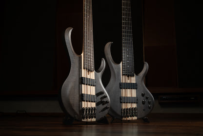 IBANEZ BTB Electric Bass 5-String - Transparent Gray Flat