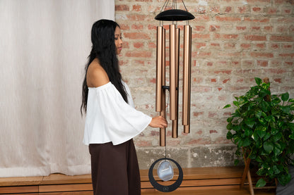 MEINL Sonic Energy Grey Agate Meditation Chime 50"/128 cm - 432 Hz/A Major - Bronze