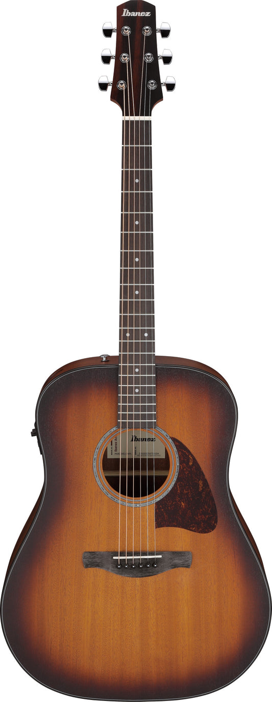 IBANEZ Advanced Acoustic AAD Acoustic Guitar 6-String - Open Pore Mahogany Sunburst