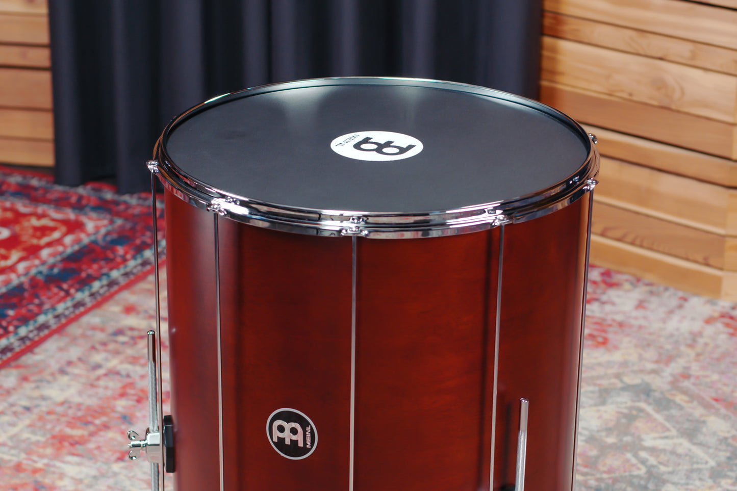 MEINL Percussion Traditional Standalone Wood Series Surdo Drum - 22" x 24"