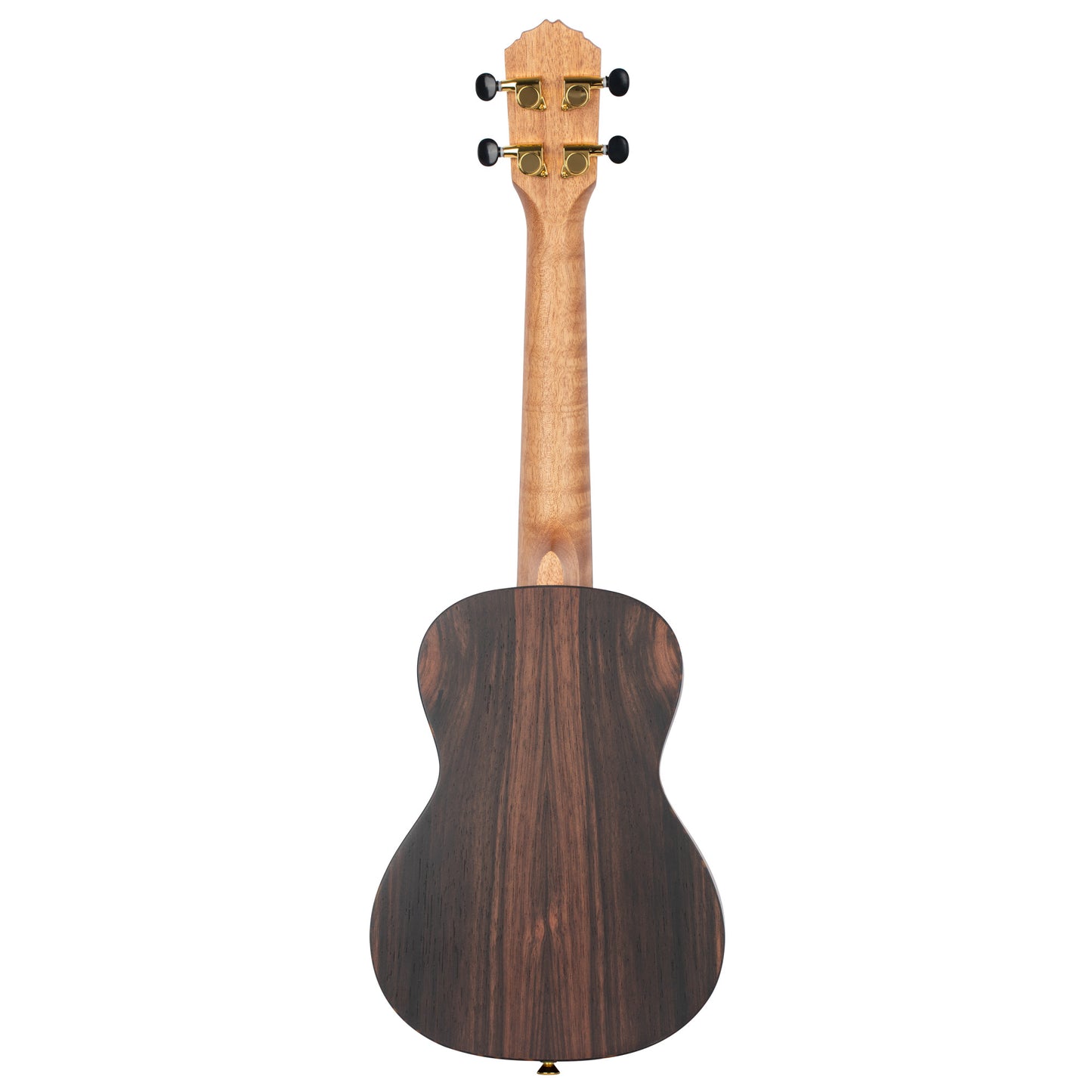 ORTEGA Timber Serie Konzert Ukulele 4 String Lefty - Ebony Natural + Bag