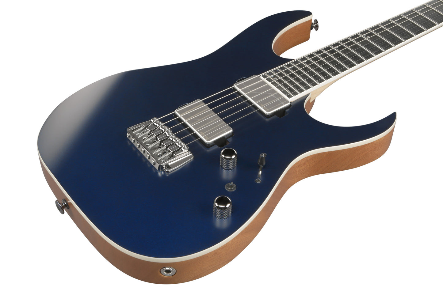 IBANEZ Prestige RG E-Gitarre 6-String - Dark Tide Blue Flat + Koffer