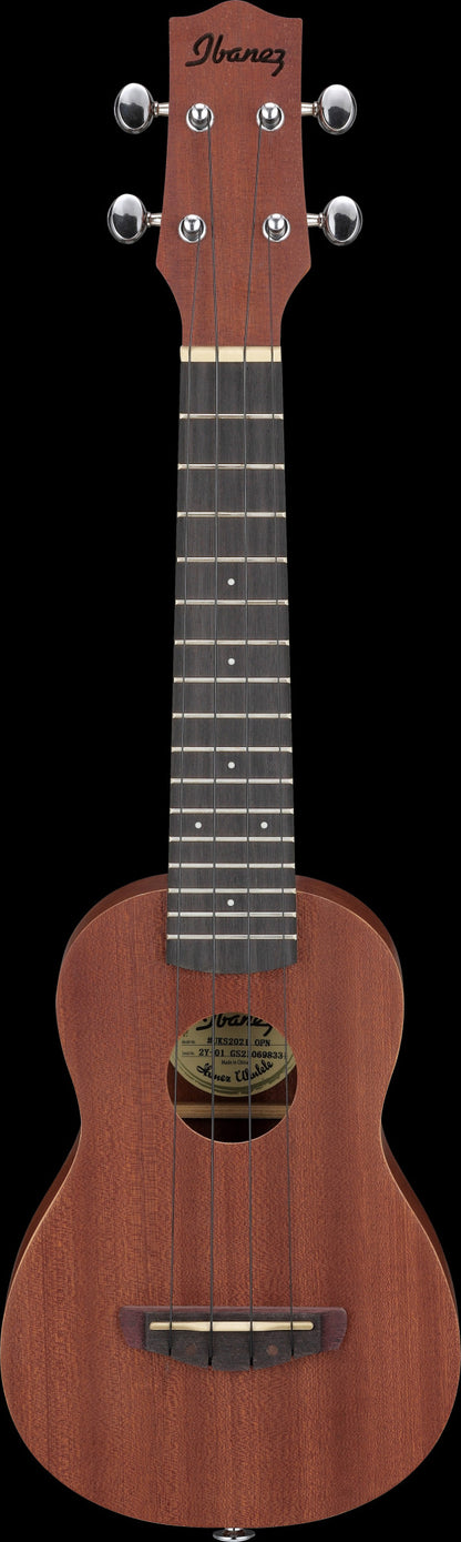 IBANEZ Soprano Ukulele 4-String - Open Pore Natural + Gigbag