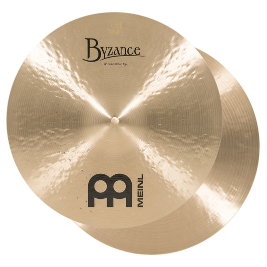 MEINL Cymbals Byzance Traditional Heavy HiHat - 14"