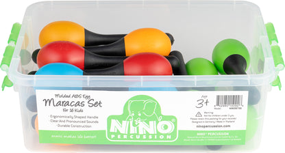 NINO Percussion Molded ABS Egg Maracas Set