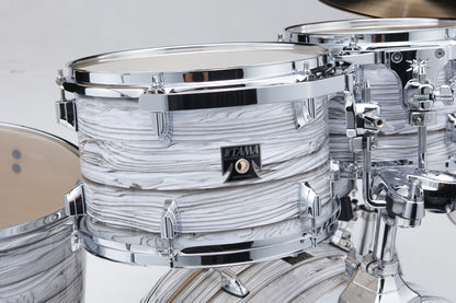 TAMA Superstar Classic Drum Set 5 teilig - Ice Ash Wrap/Chrom HW + SM5W Hardware Kit