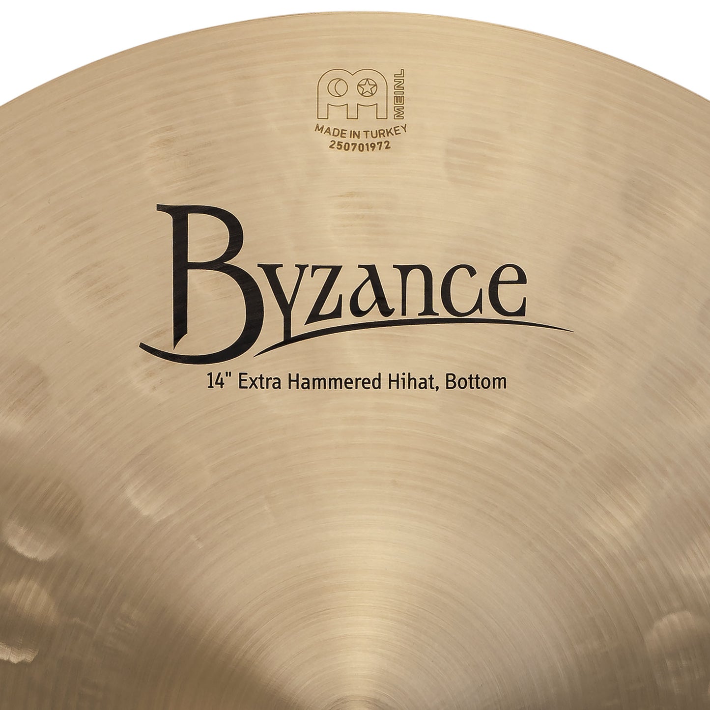 MEINL Cymbals Byzance Traditional Extra Hammered Hihat - 14"