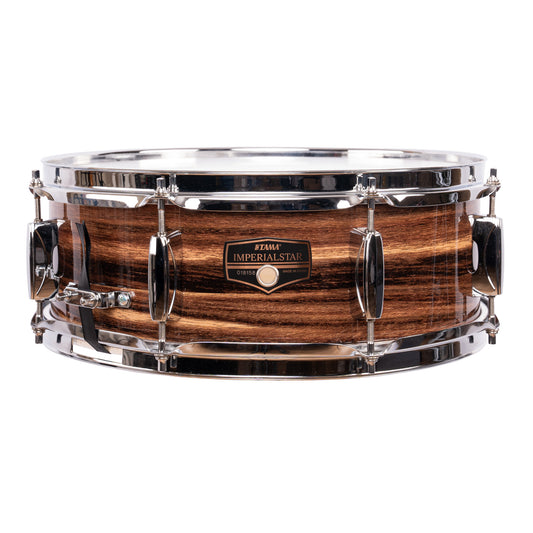 TAMA Imperialstar Snaredrum 14" x 5" - Coffee Teak Wrap/Chrom HW