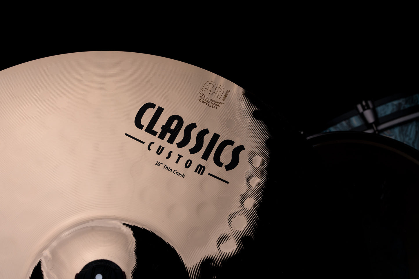 MEINL Cymbals Classics Custom Brilliant Thin Crash - 18"
