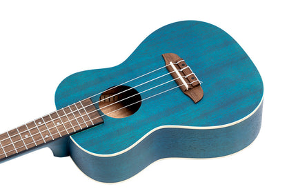 ORTEGA Earth Serie Konzert Ukulele 4 String Lefty - Ocean Blue