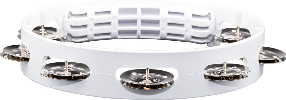 MEINL Percussion Headliner® Series Molded ABS Tambourine - 8" White