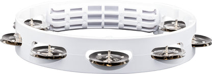 MEINL Percussion Headliner® Series Molded ABS Tambourine - 8" White