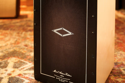 MEINL Percussion Artisan Edition Series String Cajon Soleá Line - Ebony Burst