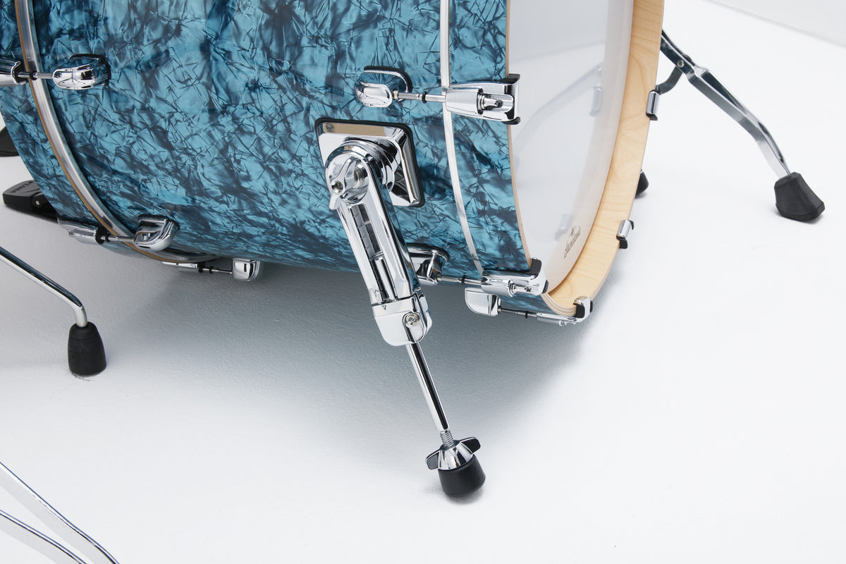 TAMA Starclassic Walnut/Birch Duracover Wrap Shell Kit 4 teilig - Turquoise Pearl/Chrom HW