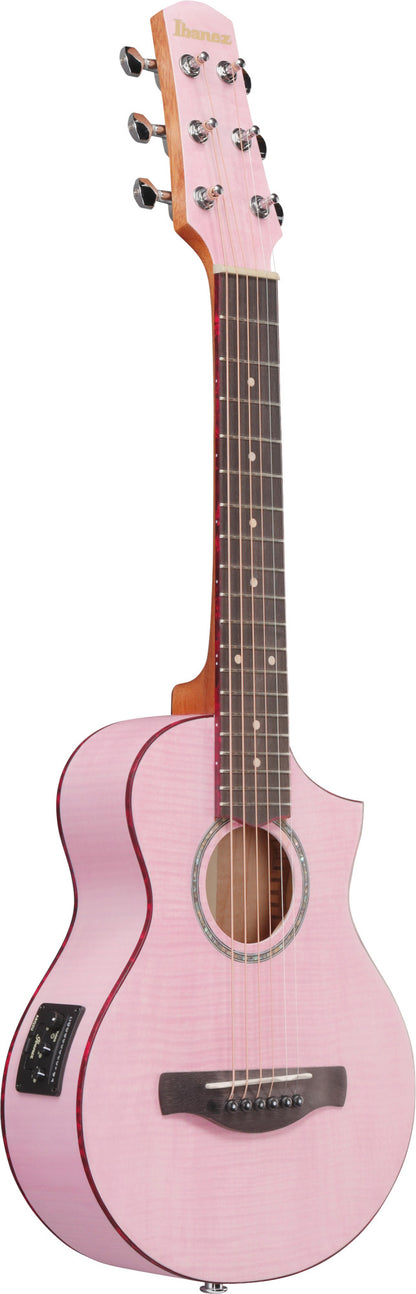 IBANEZ EWP Piccolo Gitarre 6-String - Strawberry Milk Open Pore