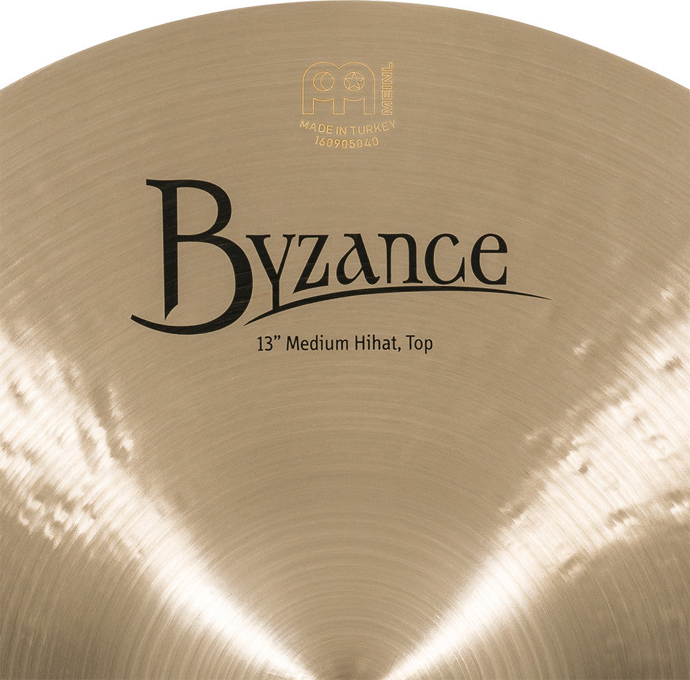 MEINL Cymbals Byzance Traditional Medium Hihat - 13"