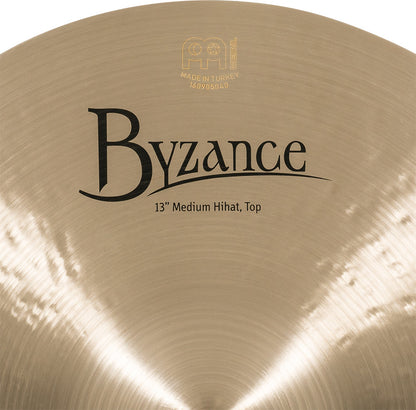 MEINL Cymbals Byzance Traditional Medium Hihat - 13"