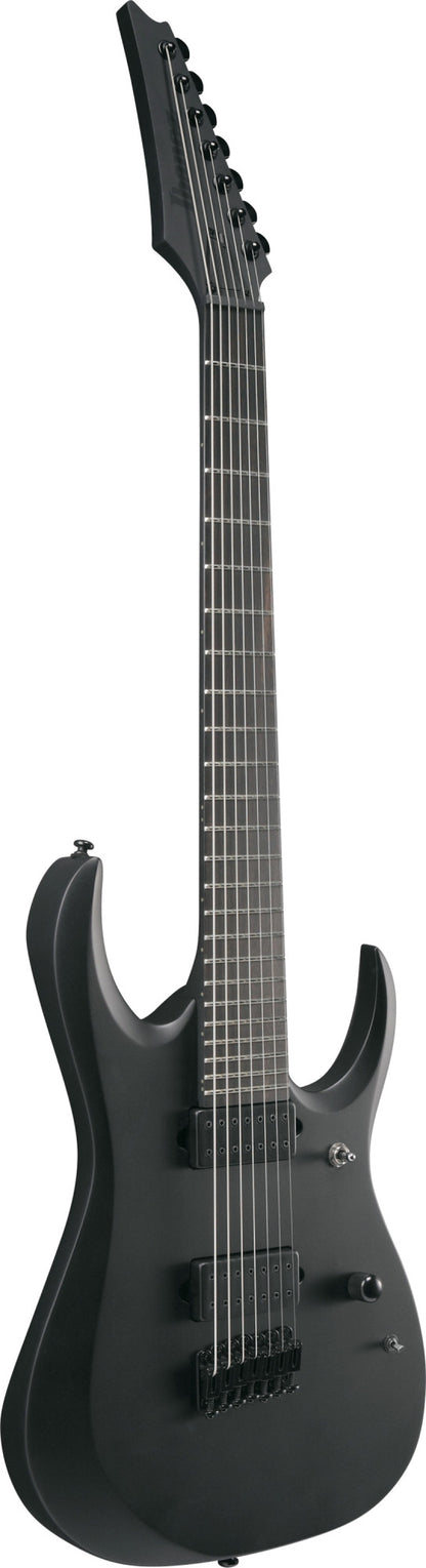 IBANEZ Iron Label RGD Electric Guitar 7-String - Black Flat