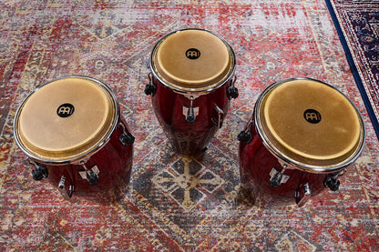 MEINL Percussion Marathon Exclusive Series Conga 11 3/4" - Wine Red/Chrome HW