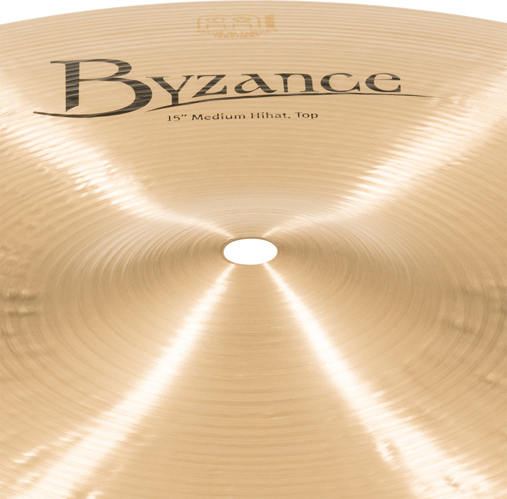MEINL Cymbals Byzance Traditional Medium Hihat - 15"