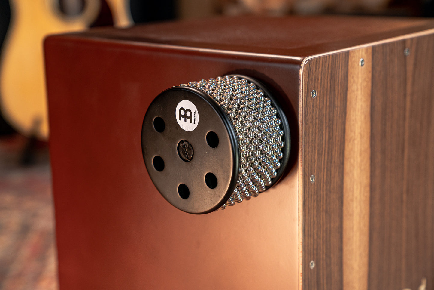 MEINL Percussion Cajon Turbo Cabasa - Traditional Size