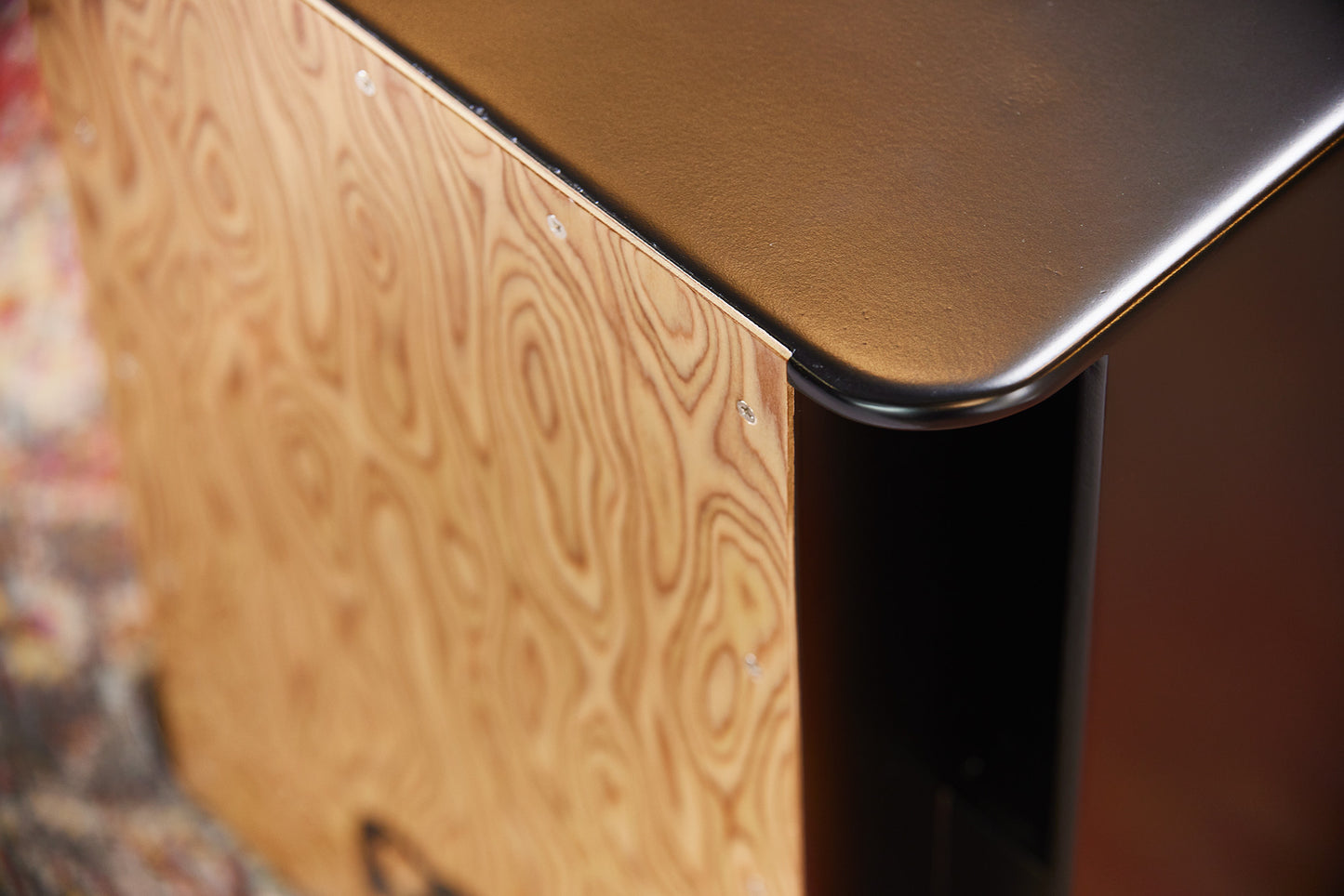 MEINL Percussion Bass Series Vertical Subwoofer Cajon - Makah-Burl