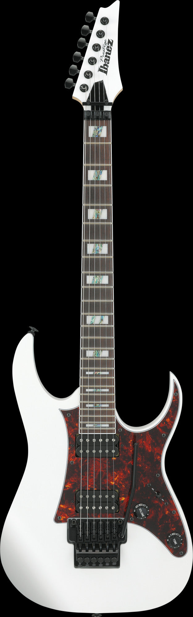 IBANEZ Prestige RG E-Gitarre 6-String - White Flat + Koffer