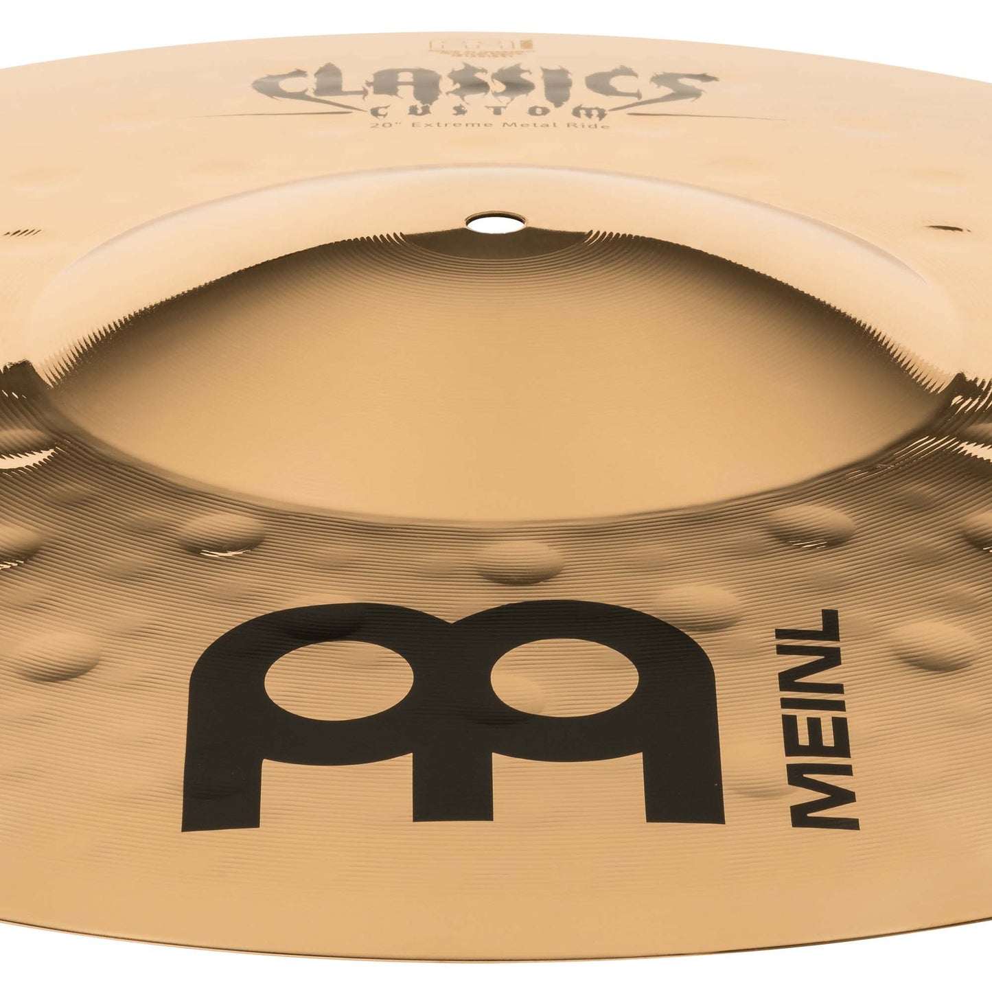 MEINL Cymbals Classics Custom Extreme Metal Cymbal Set - 14" Hihat, 18" Crash, 20" Ride